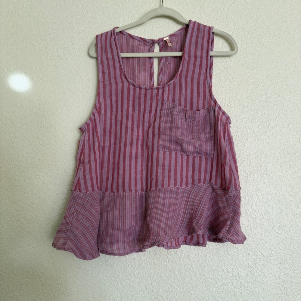 Free People Top Annabelle Rose Pink Co-Ord - Picture 5 of 9